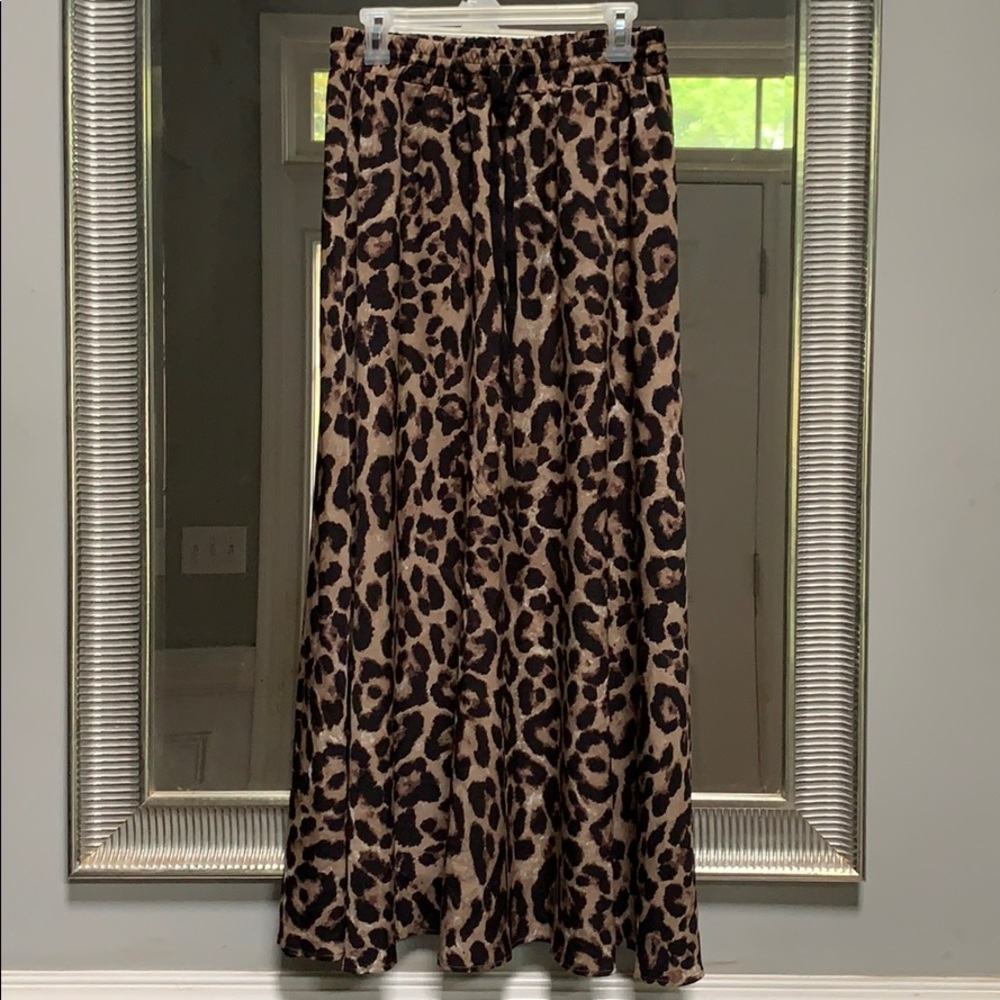 Maxi leopard skirt | Size L